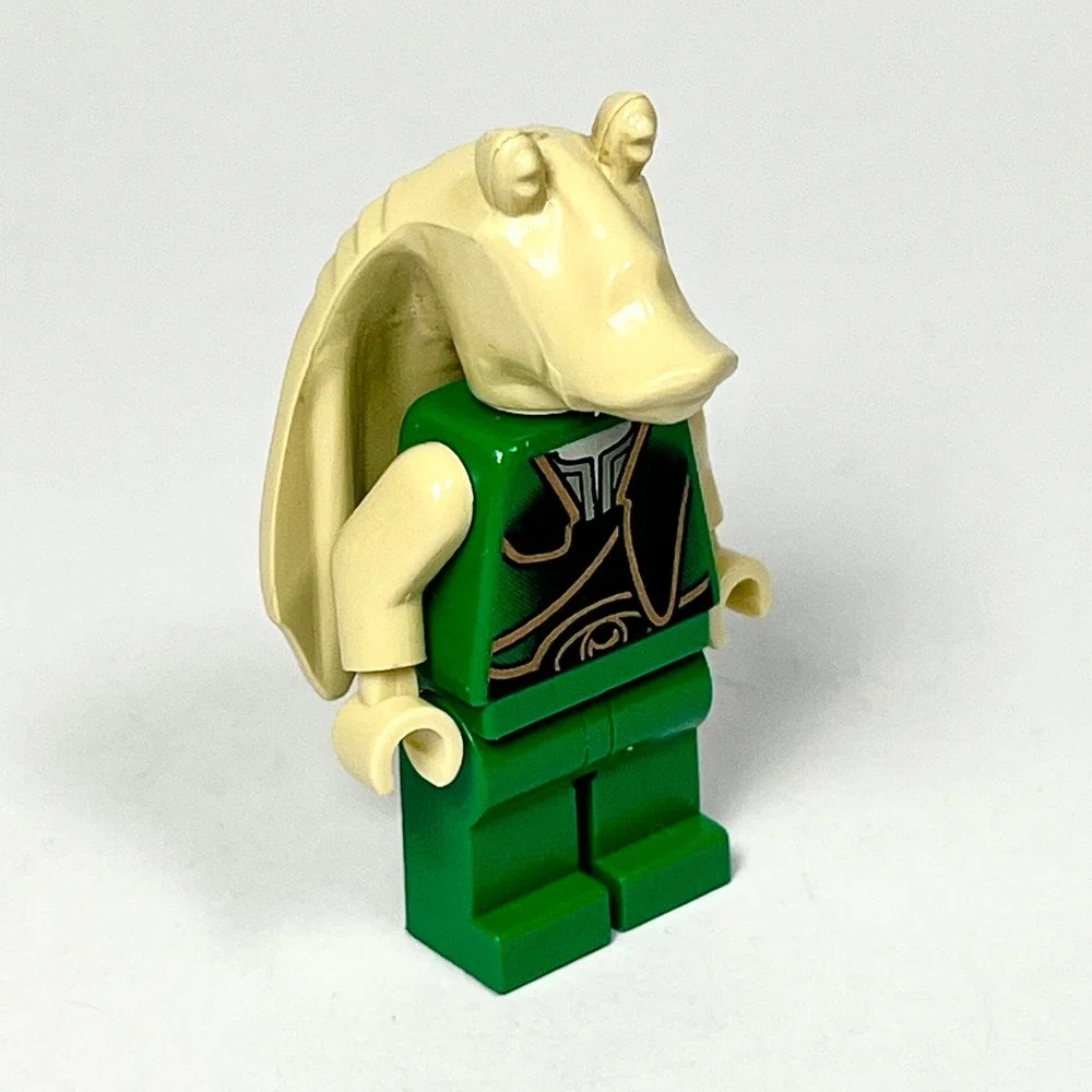 LEGO Star Wars Gungan Soldier Minifigure sw0013 Episode 1 Naboo Army Figure 7115
